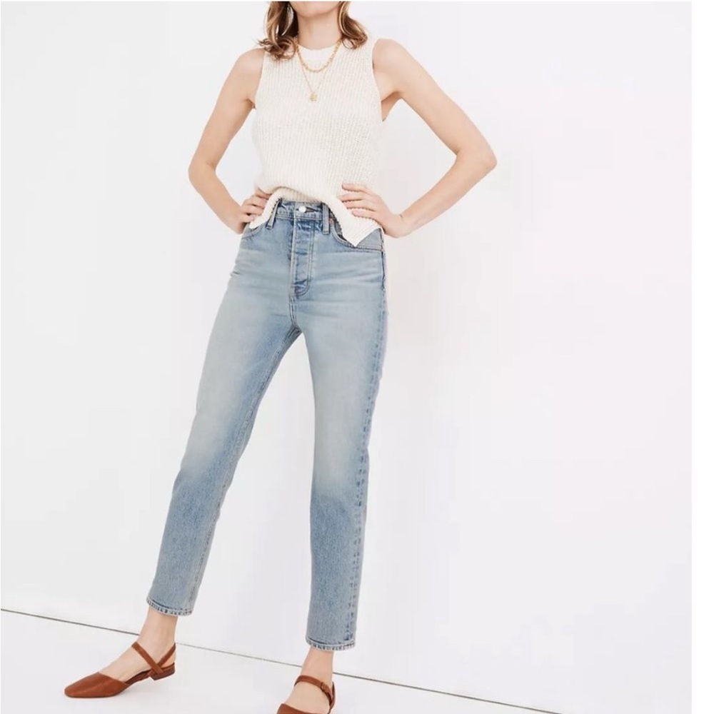 Madewell RIVET & THREAD Perfect Vintage Jeans in Ryerson Wash